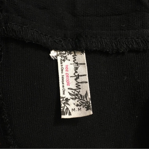 NWOT free people cropped button top coquette - Picture 3 of 3